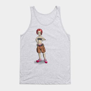 Cargo shorts girl Tank Top